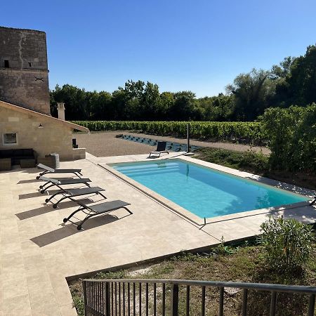 Gite Avec Piscine, Chateau De Lescours, St-Emilion Saint-Sulpice-de-Faleyrens Luaran gambar
