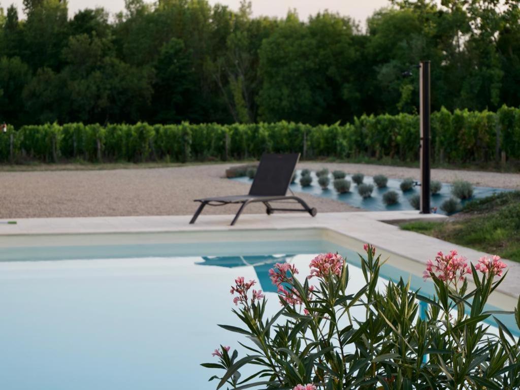 Gite Avec Piscine, Chateau De Lescours, St-Emilion Saint-Sulpice-de-Faleyrens Luaran gambar